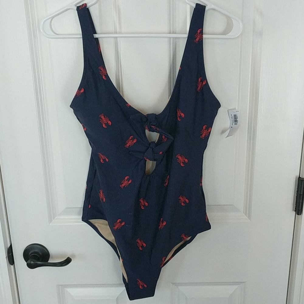 Lobster 1 piece swimsuit
